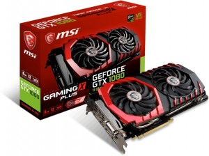 Видеокарта MSI GeForce GTX 1080 GAMING X Plus 8G