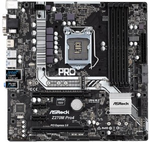 Материнская плата ASRock Z270M Pro4