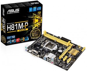 Материнская плата Asus H81M-P Plus