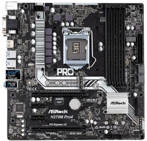 Материнская плата ASRock H270M Pro4