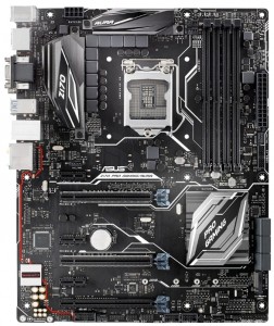 Материнская плата Asus Z170 pro gaming aura