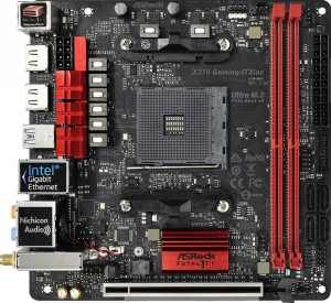 Материнская плата ASRock Fatal1ty X370 Gaming-ITX/AC