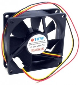 Кулер и система охлаждения Titan TFD-8025M12B