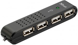 USB-Хаб Trust HU-4440p Mini