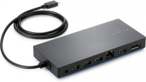 USB-Хаб HP Elite USB-C Docking Station G2 Euro X7W54AA