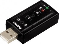 Звуковая карта Hama H-51620 7.1 Surround USB