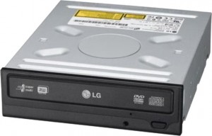 DVD RW DL привод LG   DVD+/-RW GH24NS90 SATA Black