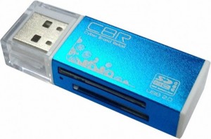Картридер CBR CR-424 Blue