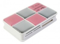 Картридер PC PET CR-217CPK 2.0 24 in 1 Pink