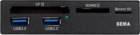 Картридер Samsung Sema internal 3.5 2xUSB 3.0 Black