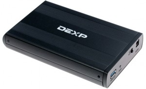 Внешний контейнер DEXP UA003 Black