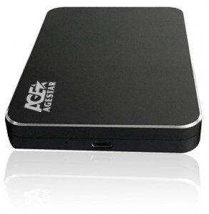 Внешний контейнер AgeStar 31UB2A18 Black