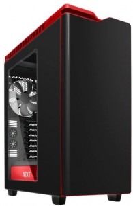 Корпус NZXT H440 w/o PSU Black red