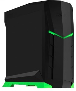 Корпус Silverstone Raven SST-RVX01BV-W без БП Black green