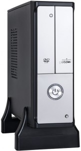 Корпус Exegate MI-206L 450W Silver black