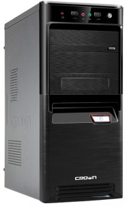Корпус Crown CMC-SM164 без БП Black
