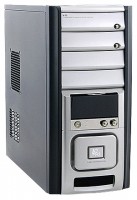 Корпус GMC H-70 w/o PSU Silver Black