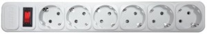 Сетевой фильтр Centek СТ-8901 6 3 White