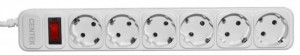 Сетевой фильтр Centek СТ-8901 6 4.5 White