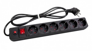 Сетевой фильтр Universal 967U-4007 Black