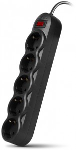 Сетевой фильтр Sven SF-05L 3.0 Black