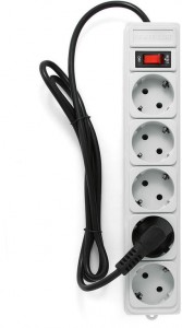 Сетевой фильтр Power Cube PG-B-6 5 1.4м Grey