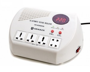 Стабилизатор напряжения Krauler VR-R2000VA White