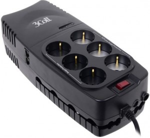 Стабилизатор напряжения 3Cott 2000VA-AVR Black