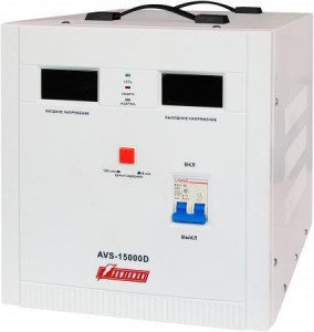 Стабилизатор напряжения Powerman AVS 15000D White