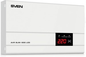 Стабилизатор напряжения Sven AVR SLIM-500