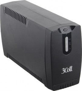 Интерактивный источник бесперебойного питания 3Cott 600VA-3SE 360W AVR