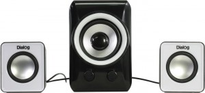 Компьютерная акустика Dialog AC-202UP Black white