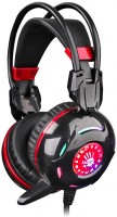 Компьютерная гарнитура A4Tech Bloody G300 Black red