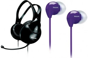 Компьютерная гарнитура Philips SHM 1900 + SHE3590PP