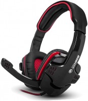 Компьютерная гарнитура Marvo H8316 Black red