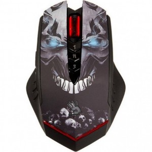 Оптическая светодиодная мышь A4Tech Bloody R80 Skull