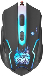 Оптическая светодиодная мышь Defender Skull GM-180L