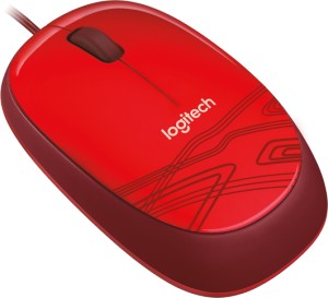 Оптическая лазерная мышь Logitech 910-002945 M105 Red