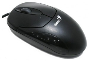 Оптическая светодиодная мышь Genius Xscroll Optical PS/2 Black