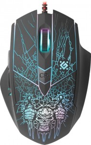 Оптическая светодиодная мышь Defender Doom Fighter GM-260L