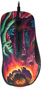 Оптическая светодиодная мышь SteelSeries Rival 300 CS:GO Hyper Beast Edition