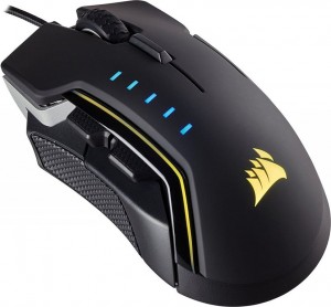 Оптическая лазерная мышь Corsair CH-9302111-EU Glaive RGB RGB Black