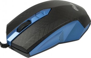 Оптическая светодиодная мышь Ritmix ROM-202 Black blue