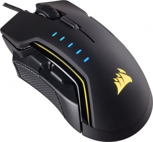 Оптическая лазерная мышь Corsair CH-9302011-EU Glaive RGB RGB Black