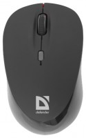 Оптическая лазерная мышь Defender Dacota MS-155 Nano USB Black red