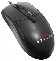 Оптическая светодиодная мышь Oklick 125M Black USB