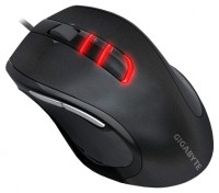 Оптическая светодиодная мышь Gigabyte GM6900 Black USB