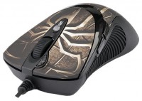 Оптическая лазерная мышь A4Tech XL-747H Black brown
