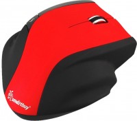 Оптическая светодиодная мышь SmartBuy SBM-355AG-RK Red black