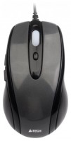 Оптическая светодиодная мышь A4Tech D-708X USB Iron Grey